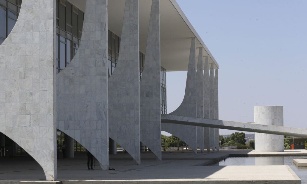 Fachada do Palácio do Planalto