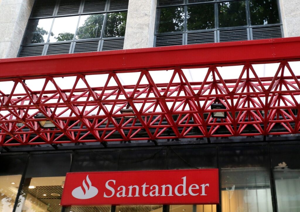 Logo do Santander