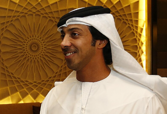 Foto do Sheik Mansourbin Zayed Al Nahyan