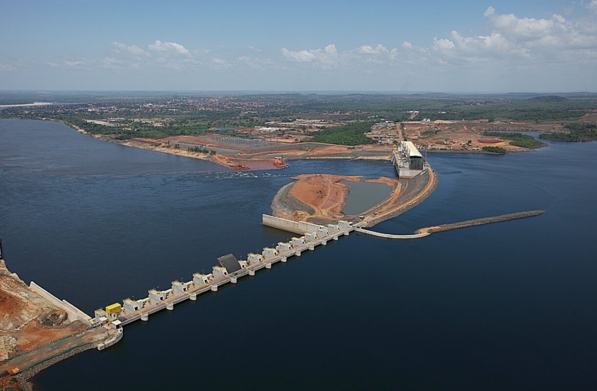 Vista aérea da usina hidrelétrica (UHE) Estreito, no Maranhão - Flickr
