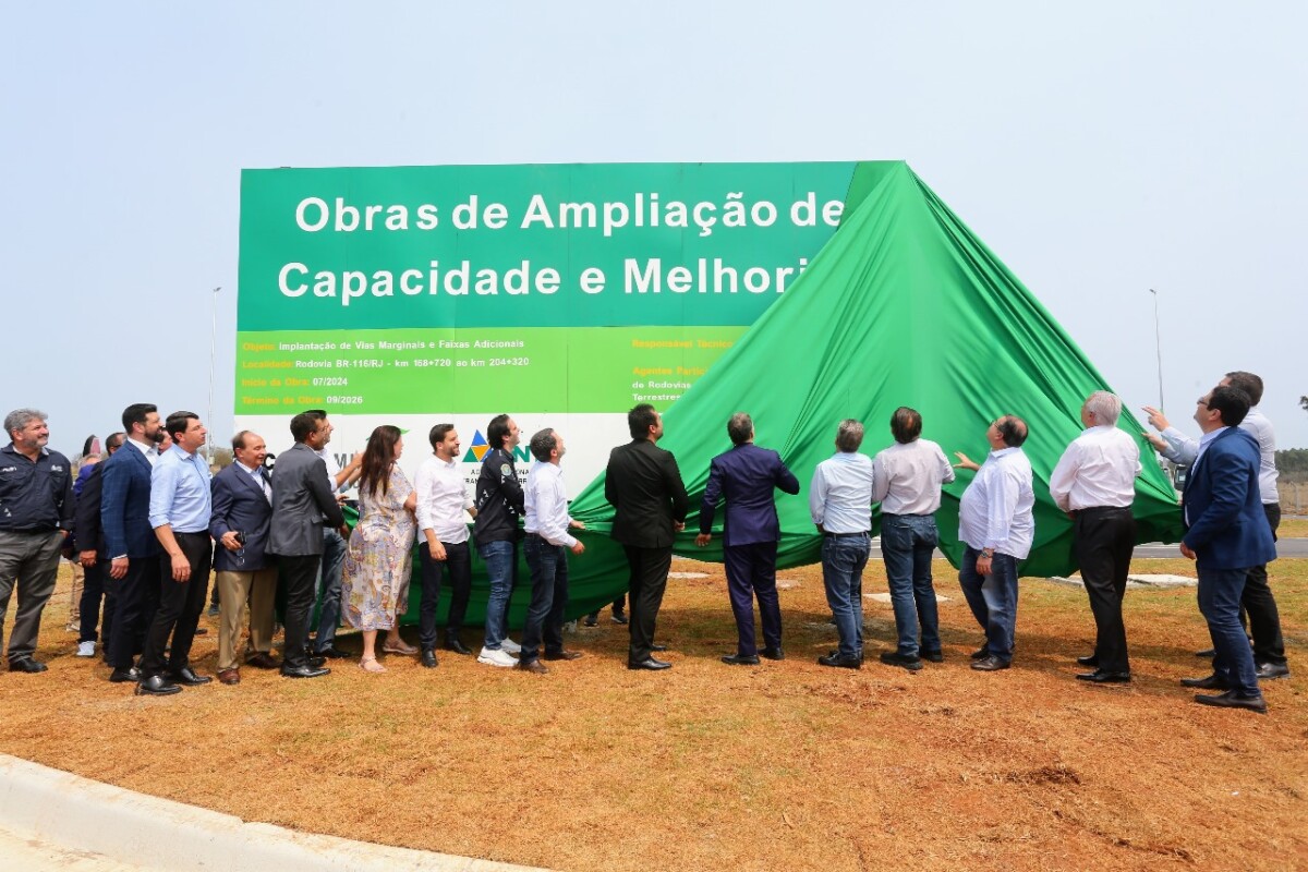 Governo Federal e do Estado dão início às obras de ampliação da Rodovia Presidente Dutra - Philippe Lima